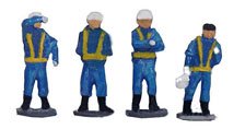 Railway Worker Break (4 Pieces) (N Scale Figure Series) (Model Train)