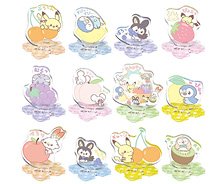 Pokemon PokePeace Chokonto Connect Acrylic Stand -Colorful Fruits- DP-BOX (Character Toy)