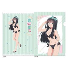 Days with My Step Sister Clear File (Shiori Yomiuri / Swimwear) (Anime Toy)