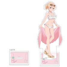 Days with My Step Sister [Especially Illustrated] Extra Large Acrylic Stand (Saki Ayase / Swimwear) (Anime Toy)