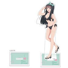 Days with My Step Sister [Especially Illustrated] Extra Large Acrylic Stand (Shiori Yomiuri / Swimwear) (Anime Toy)