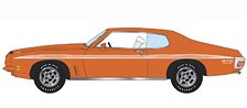 ポンティアック GTO 1972年 ル・マン サンダンスオレンジ (ミニカー)
