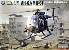 AH-6J/MH-6J Little Bird Nightstalkers (Plastic model)