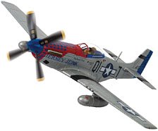 North American P-51D Mustang `Jersey Jerk` - 356th USAAF - Major Donald Strait (Pre-built Aircraft)