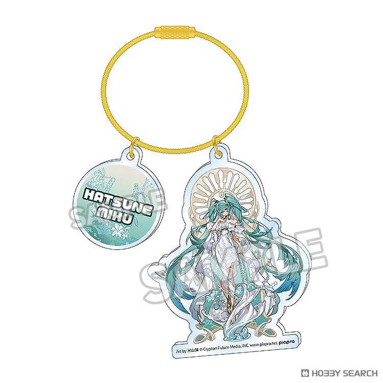 Hatsune Miku feat. Yoneyama Mai Wire Ring Charm (Anime Toy) 商品画像1