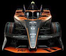 NEOM McLAREN FORMULA E TEAM No.5 Taylor Barnard (ミニカー)