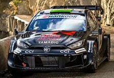 TOYOTA GR Yaris Rally1 No.33 GAZOO Racing WRT 2nd Rally Monte Carlo 2025 E.Evans S.Martin (ミニカー)