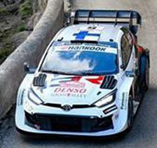 TOYOTA GR Yaris Rally1 No.5 TOYOTA GAZOO Racing WRT Rally Monte Carlo 2025 S.Pajari - M.Salminen (Diecast Car)