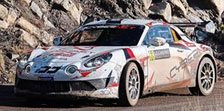 Alpine A110 Rally RGT No.68 Chazel Technologies Course Rally Monte Carlo 2025 A.Fumal (ミニカー)