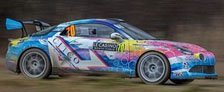 Alpine A110 Rally RGT No.70 Bastien Heron Racing Rally Monte Carlo 2025 C.Berard C.Bernabo (ミニカー)