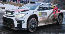 TOYOTA GR Yaris Rally 2 No.26 GAZOO Racing WRT NG Rally Monte Carlo 2025 H.Kogure T.Luhtinen (ミニカー)