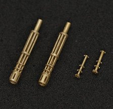 M134 Minigun (early with flash suppressor) barrels (2 pieces) (Plastic model)