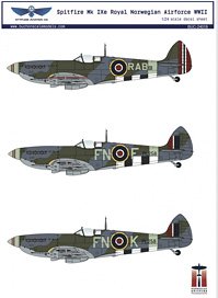 Spitfire Mk IX 331 Sqn decals/Masks (Decal)