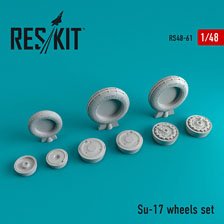 Su-17 Wheels set (Plastic model)