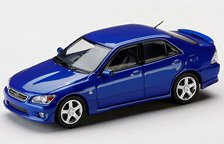 LEXUS IS 200 (E10) 1999 ブルー (ミニカー)
