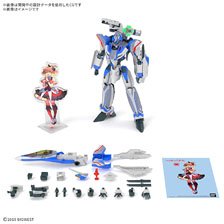 VF-31J ジークフリード (ハヤテ・インメルマン機) デラックスセット (HG) (プラモデル)