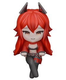 SWIF Instant Noodles Holder Red Hood (PVC Figure)