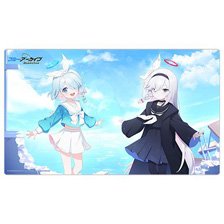 ブルーアーカイブ 描き下ろしラバーマット(アロナ＆プラナ) (カードサプライ)