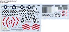 P-51D-5 `第15空軍` デカール (エデュアルド用) (デカール)