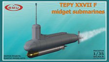 WW.II German F-Class Submarine (Plastic model)