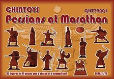 Persians at Marathon (35 Figures in 11 Poses) (Plastic model)