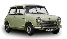 モーリス ミニクーパー S 1964 フィエスタイエロー (ミニカー)