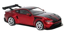 フォード マスタング GTD 2025 メタリックダークレッド (ミニカー)