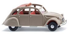 (HO) シトロエン 2CV 1963-83 オリーブグレー (鉄道模型)