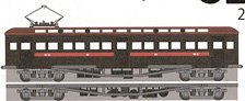 J.G.R. DEHA6285 Renewaled Car Two Car Set Paper Kit (Unassembled Kit) (Model Train)