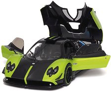 Pagani Zonda cinque coupe diecast full open Verde Firenze - BASIC PACK *die-cast (ミニカー)