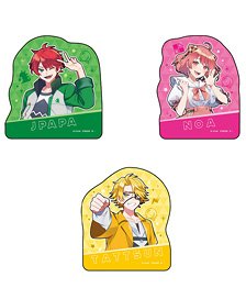 Colorful Peach Chara-Magnets (Set of 14) (Shokugan)