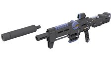 ウェポンユニット52 ストライドライフルゼロ (プラモデル)