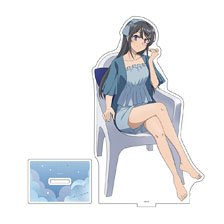 青春ブタ野郎はランドセルガールの夢を見ない 描き下ろし特大アクリルスタンド(桜島麻衣/ルームウェア) (キャラクターグッズ)