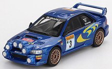 Subaru Impreza WRC98 Monte Carlo Rally 1998 3rd #3 (LHD) (Diecast Car)