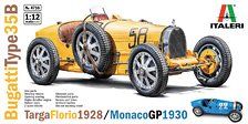 Bugatti 35B 1928 Targa Florio/1930 Monaco GP w/Japanese Manual (Model Car)