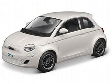 Fiat 500e (2003) Ice White (Diecast Car)