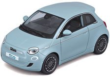 フィアット 500e (2003) ライトブルー (ミニカー)