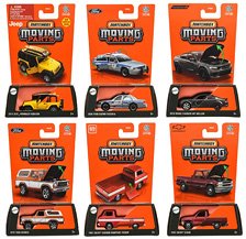 Matchbox Moving Parts Assort 985C (Set of 8) (Toy) (Diecast Car)