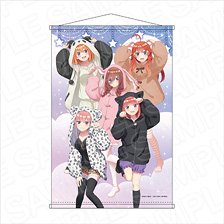 TVスペシャルアニメ「五等分の花嫁*」 B2タペストリー アニマルパーカー ver. (キャラクターグッズ)