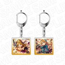 The Idolm@ster Cinderella Girls Double Sided Key Ring Akane Hino (Anime Toy)
