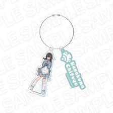 TOKYO6 Characters Wire Key Ring Hanakuma Chifuyu Jersey Maid Ver. (Anime Toy)