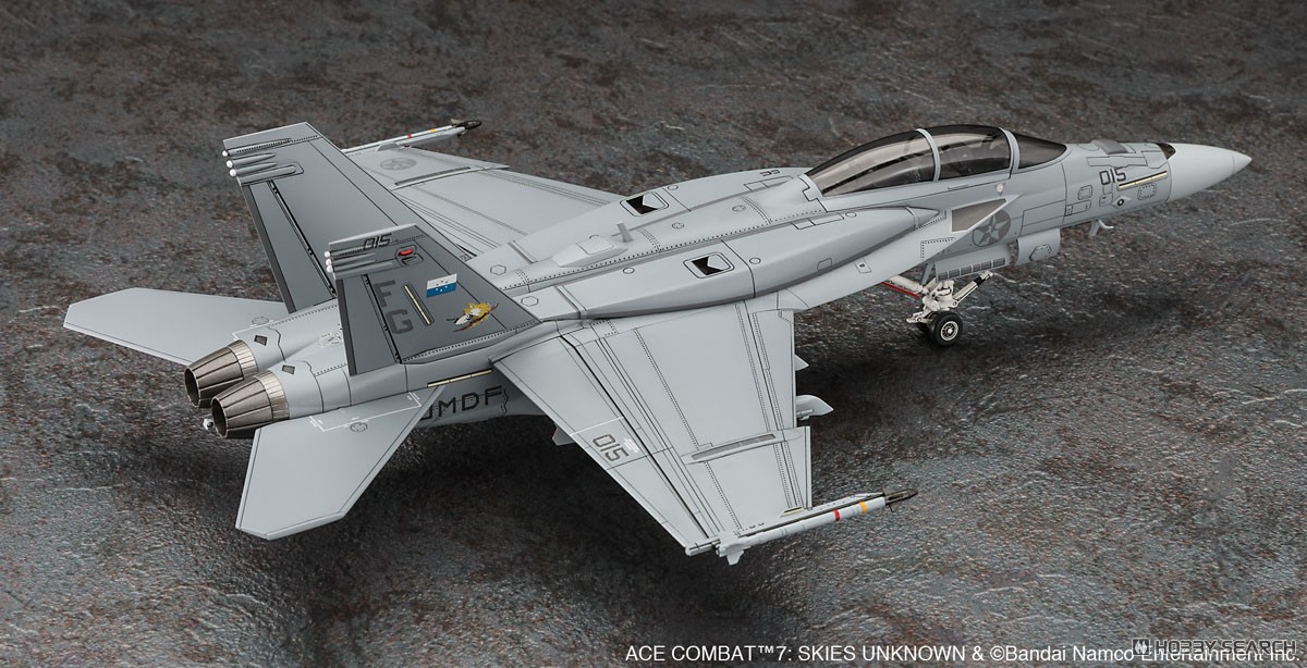Ace Combat 7: Skies Unknown F/A-18F Super Hornet Block III w/Conformal Fuel Tanks (Plastic model) 商品画像2