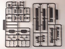 16番(HO) 1/80スケール 電車床下機器パーツ 床下機器 [国鉄新性能電車 中間車用(抵抗器,主制御器等)] 1両分 プラスチックキット (組み立てキット) (鉄道模型)