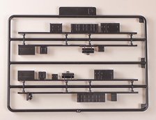 16番(HO) 1/80スケール 電車床下機器パーツ 床下機器 [新型電車 先頭車用] 各1両分 プラスチックキット (組み立てキット) (鉄道模型)