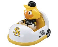 NPB Tomica 2025 Fukuoka Softbank Hawks Mascot Car (Tomica)