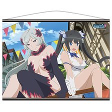 Is It Wrong to Try to Pick Up Girls in a Dungeon? V B2 Tapestry Hestia & Freya (Anime Toy)