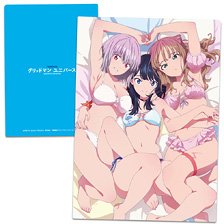 Gridman Universe Clear File Rikka & Akane & Yume (Anime Toy)