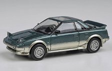 トヨタ MR2 MK1 1985年 グリーン/ゴールド LHD (ミニカー)