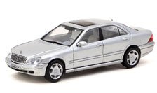 Mercedes-Benz S-Class Brilliant Silver Metallic (Diecast Car)