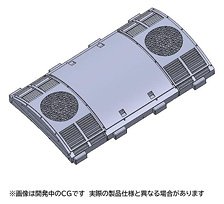 【 PC6065 】 AU75G形クーラー (III) (4個入り) (鉄道模型)